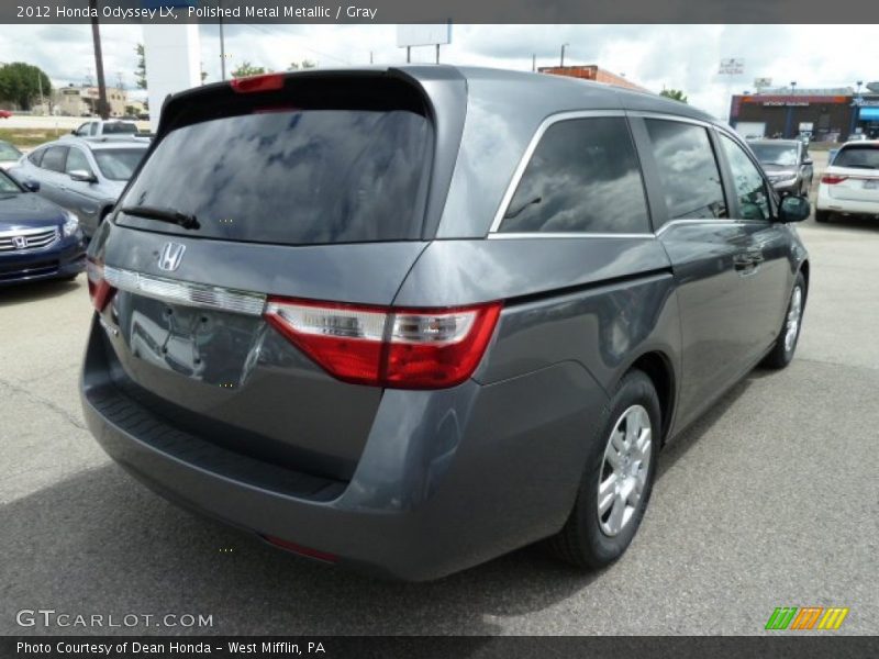 Polished Metal Metallic / Gray 2012 Honda Odyssey LX