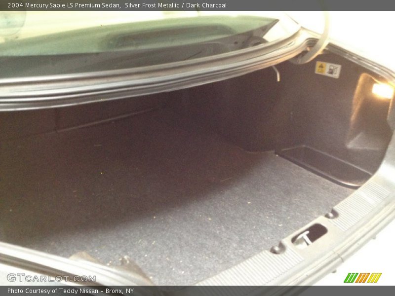 Silver Frost Metallic / Dark Charcoal 2004 Mercury Sable LS Premium Sedan