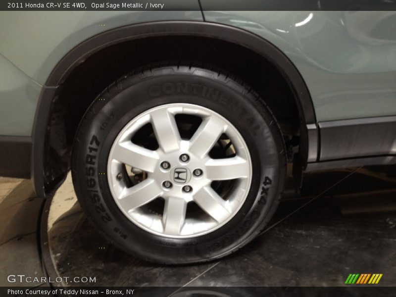 Opal Sage Metallic / Ivory 2011 Honda CR-V SE 4WD