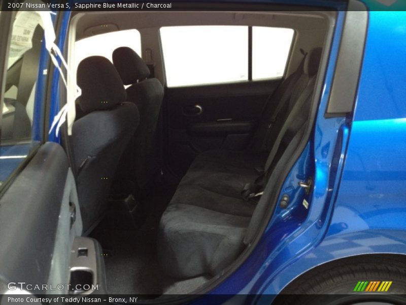 Sapphire Blue Metallic / Charcoal 2007 Nissan Versa S
