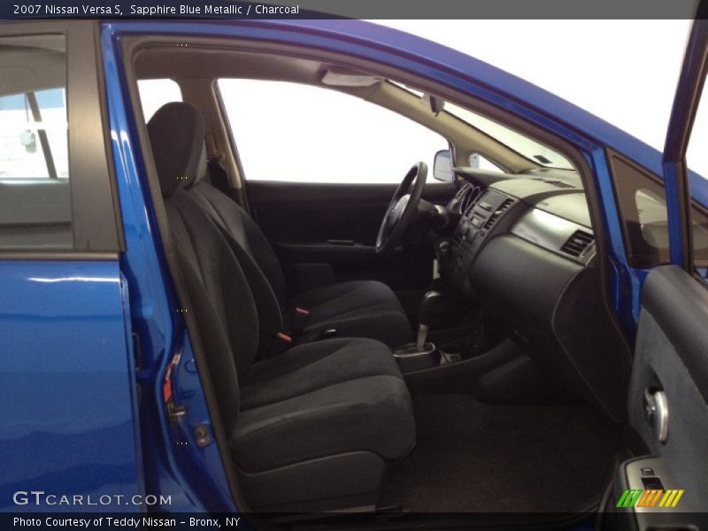 Sapphire Blue Metallic / Charcoal 2007 Nissan Versa S