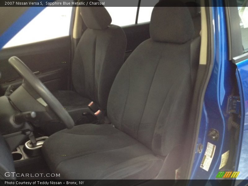 Sapphire Blue Metallic / Charcoal 2007 Nissan Versa S