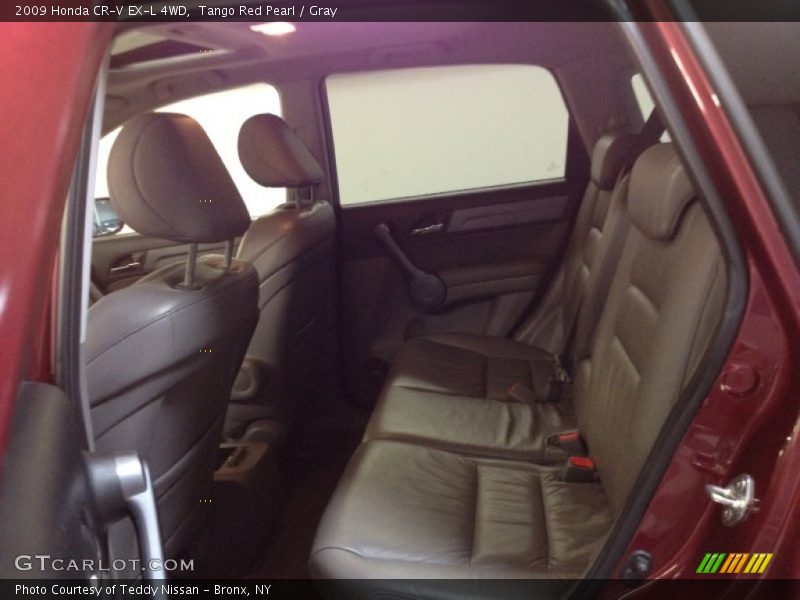 Tango Red Pearl / Gray 2009 Honda CR-V EX-L 4WD