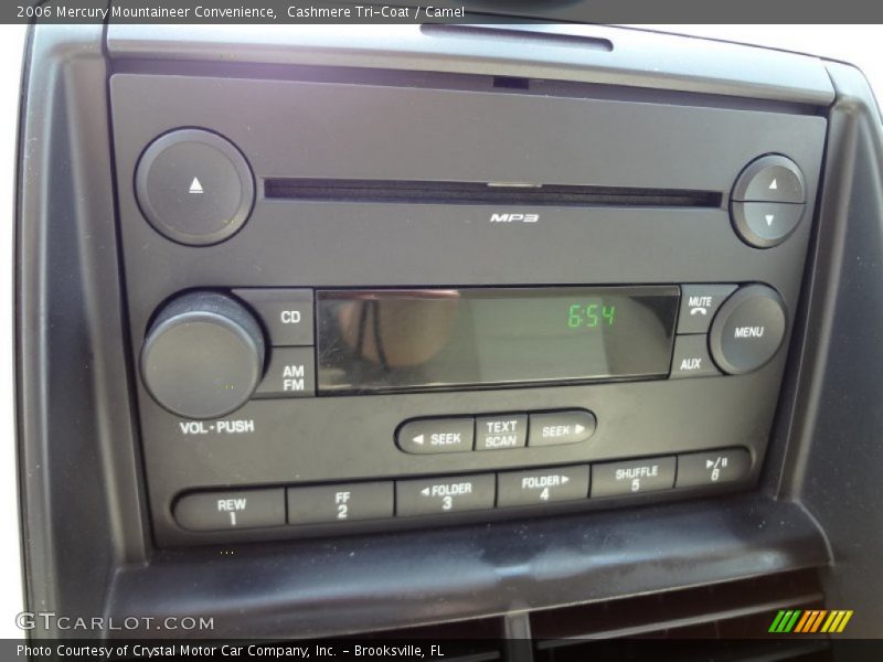 Audio System of 2006 Mountaineer Convenience