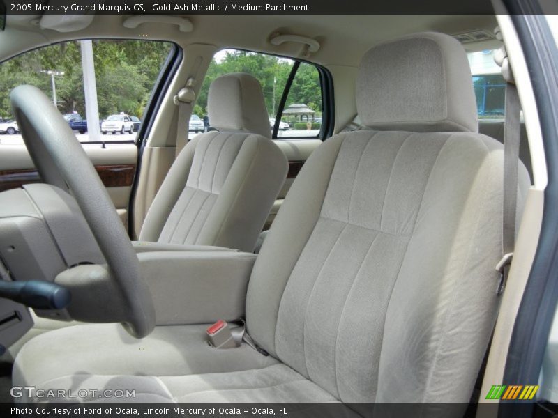 Gold Ash Metallic / Medium Parchment 2005 Mercury Grand Marquis GS