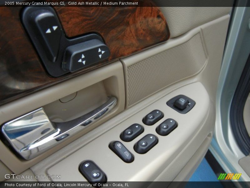Gold Ash Metallic / Medium Parchment 2005 Mercury Grand Marquis GS