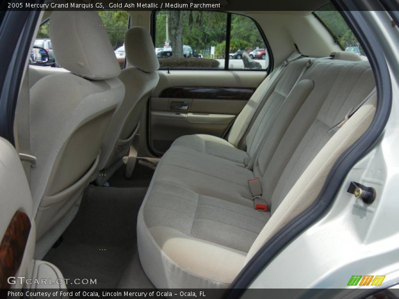 Gold Ash Metallic / Medium Parchment 2005 Mercury Grand Marquis GS
