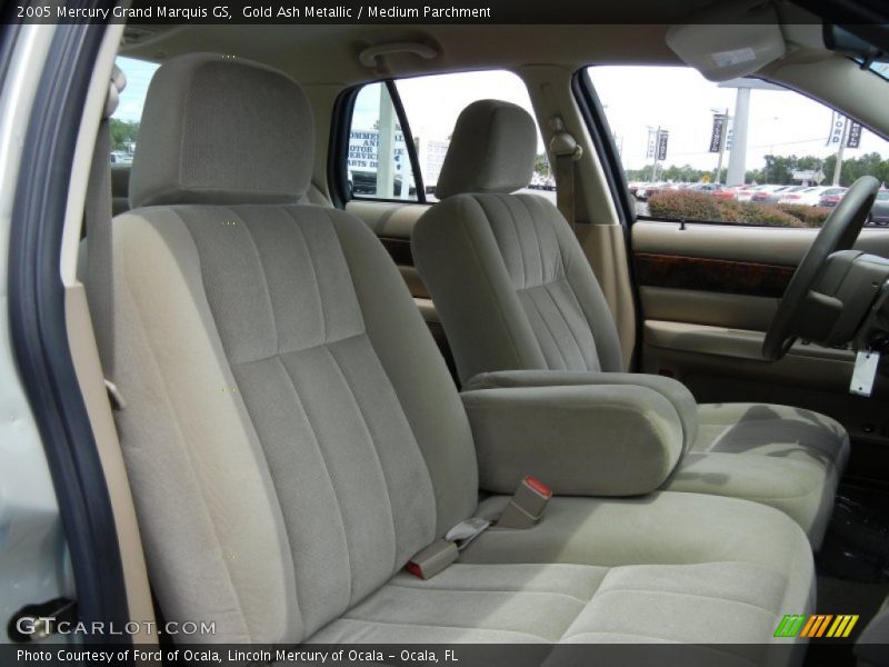 Gold Ash Metallic / Medium Parchment 2005 Mercury Grand Marquis GS
