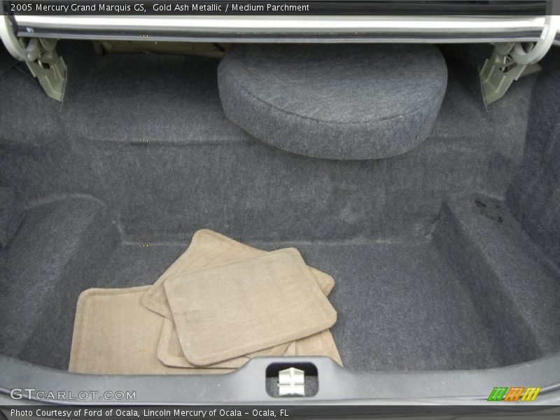 Gold Ash Metallic / Medium Parchment 2005 Mercury Grand Marquis GS