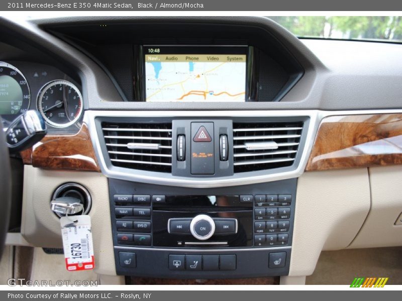 Black / Almond/Mocha 2011 Mercedes-Benz E 350 4Matic Sedan