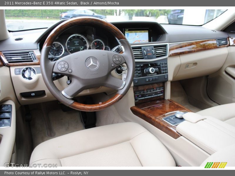 Black / Almond/Mocha 2011 Mercedes-Benz E 350 4Matic Sedan