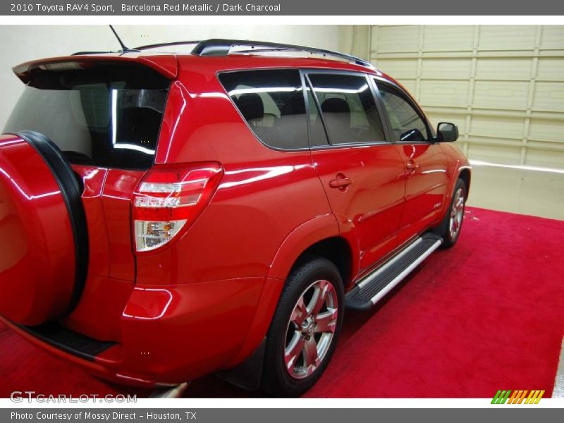 Barcelona Red Metallic / Dark Charcoal 2010 Toyota RAV4 Sport