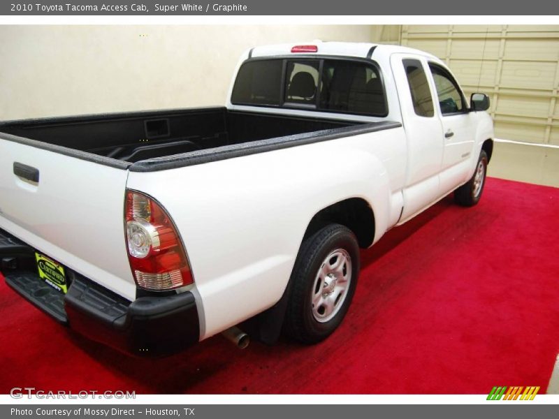 Super White / Graphite 2010 Toyota Tacoma Access Cab