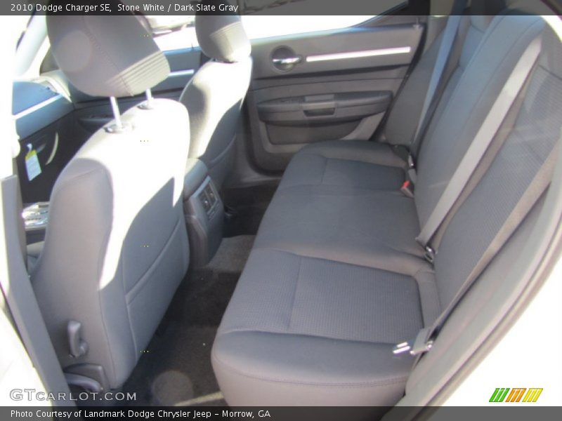 Stone White / Dark Slate Gray 2010 Dodge Charger SE