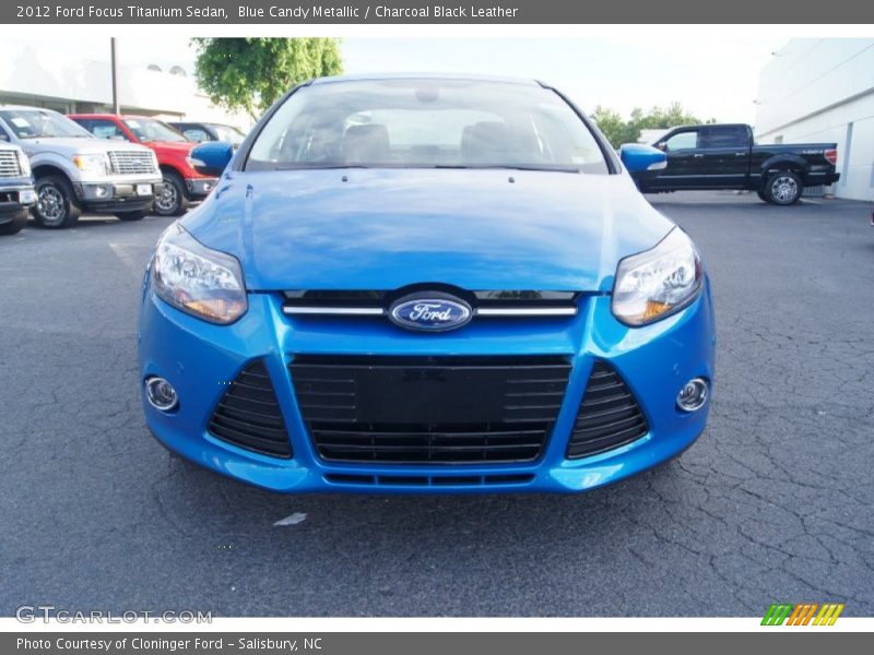  2012 Focus Titanium Sedan Blue Candy Metallic