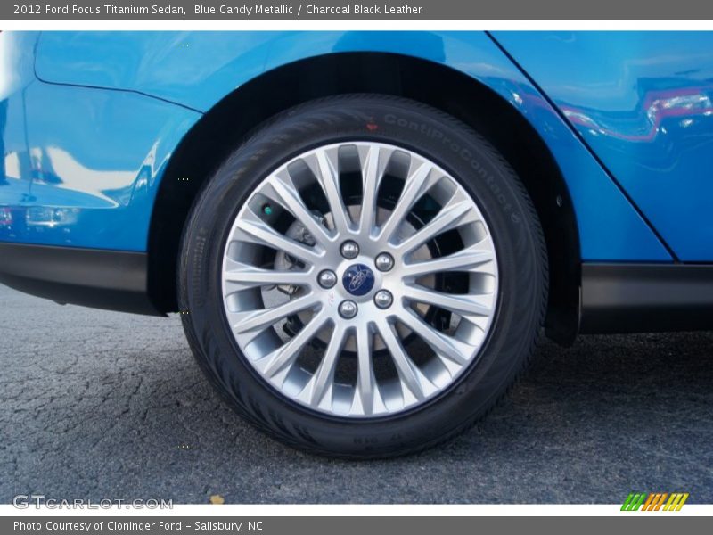  2012 Focus Titanium Sedan Wheel