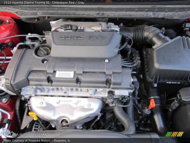 Chilipepper Red / Gray 2010 Hyundai Elantra Touring SE