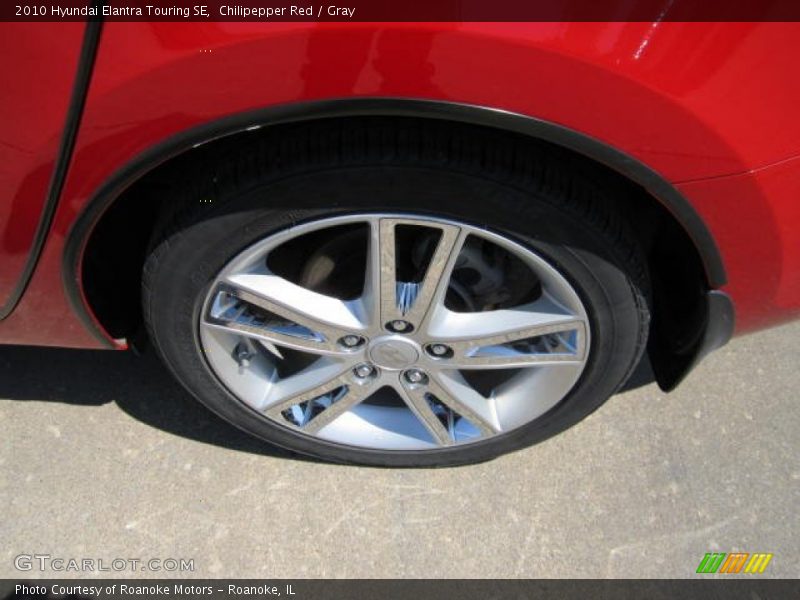 Chilipepper Red / Gray 2010 Hyundai Elantra Touring SE