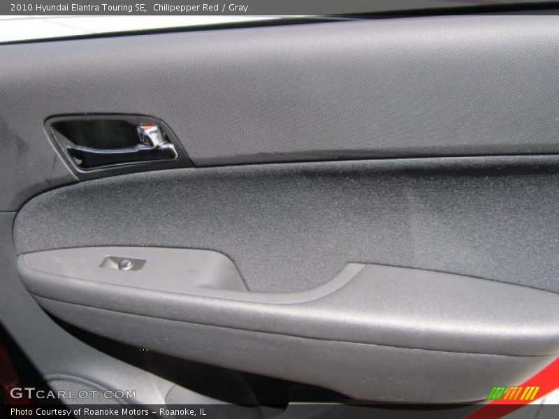 Chilipepper Red / Gray 2010 Hyundai Elantra Touring SE