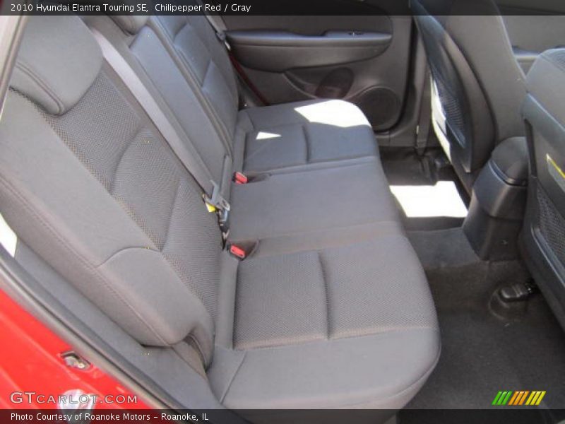 Chilipepper Red / Gray 2010 Hyundai Elantra Touring SE
