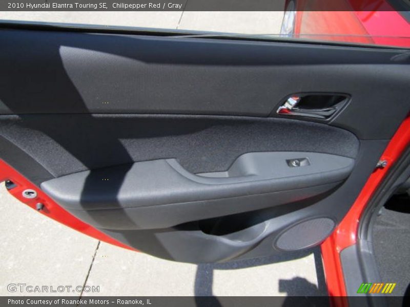 Chilipepper Red / Gray 2010 Hyundai Elantra Touring SE