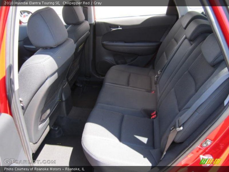 Chilipepper Red / Gray 2010 Hyundai Elantra Touring SE