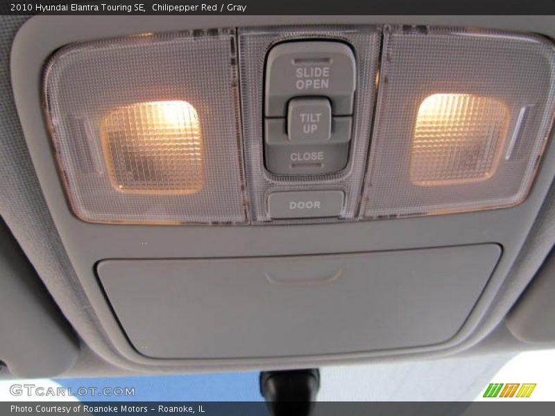 Chilipepper Red / Gray 2010 Hyundai Elantra Touring SE