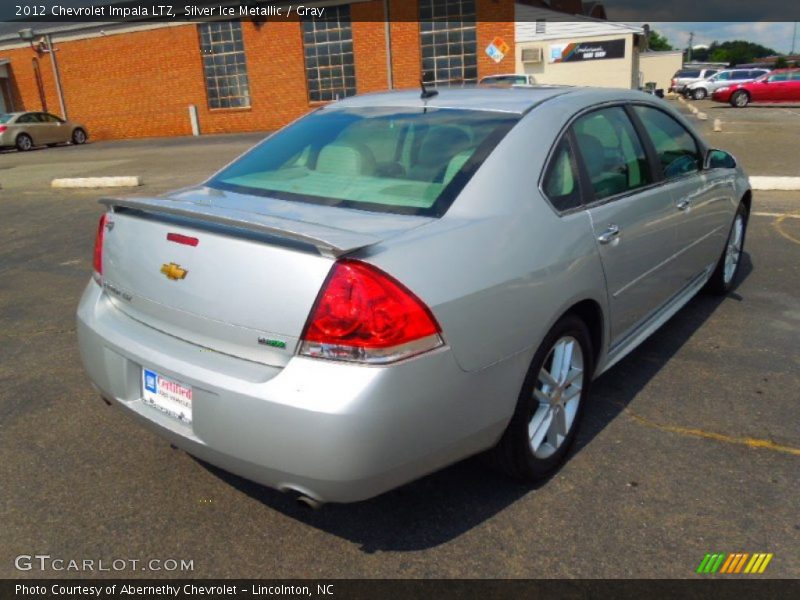 Silver Ice Metallic / Gray 2012 Chevrolet Impala LTZ