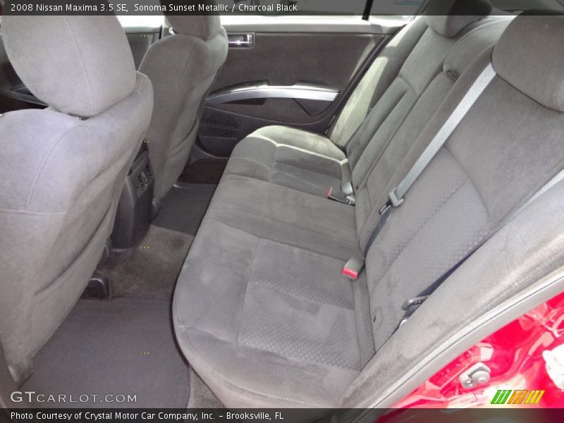 Sonoma Sunset Metallic / Charcoal Black 2008 Nissan Maxima 3.5 SE