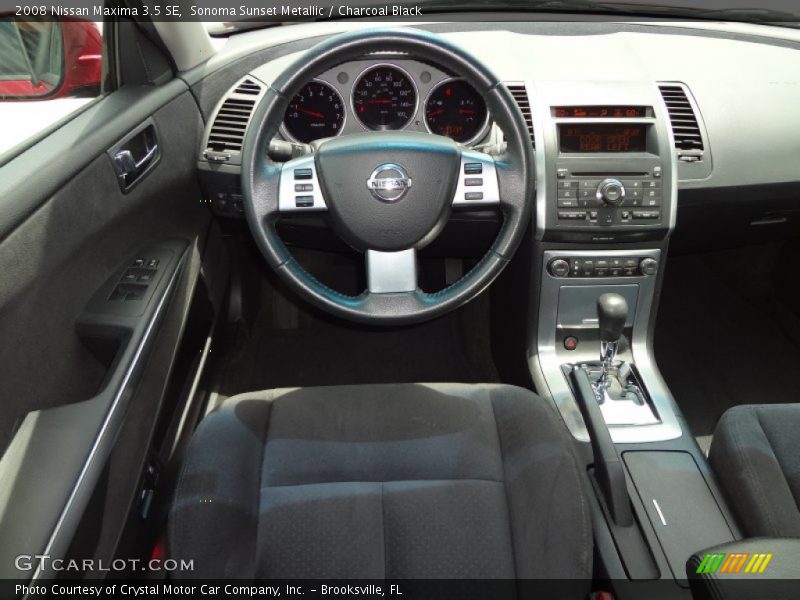 Sonoma Sunset Metallic / Charcoal Black 2008 Nissan Maxima 3.5 SE