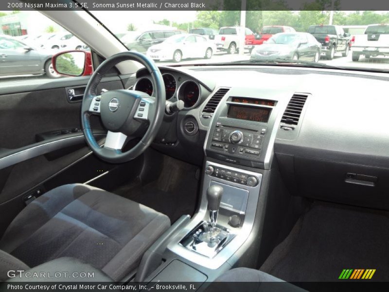 Sonoma Sunset Metallic / Charcoal Black 2008 Nissan Maxima 3.5 SE