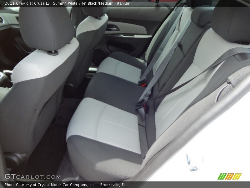 Summit White / Jet Black/Medium Titanium 2011 Chevrolet Cruze LS