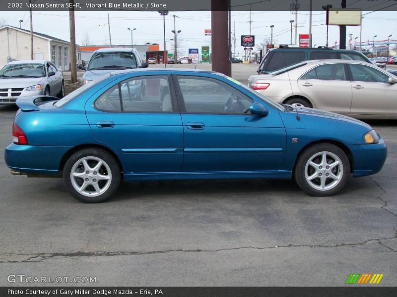 Vibrant Blue Metallic / Stone 2002 Nissan Sentra SE-R