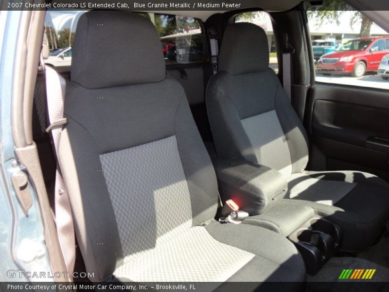 Blue Granite Metallic / Medium Pewter 2007 Chevrolet Colorado LS Extended Cab