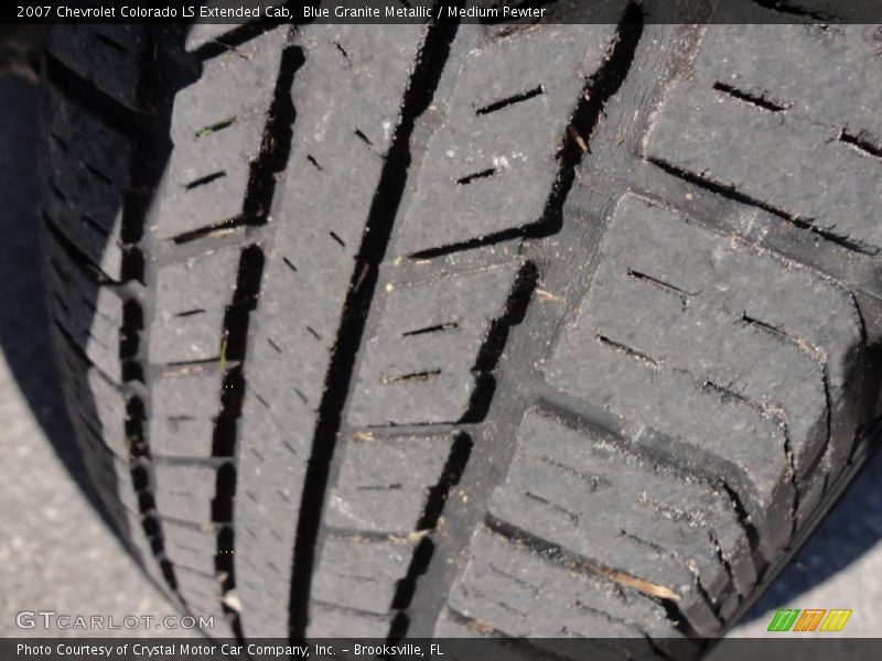 Blue Granite Metallic / Medium Pewter 2007 Chevrolet Colorado LS Extended Cab
