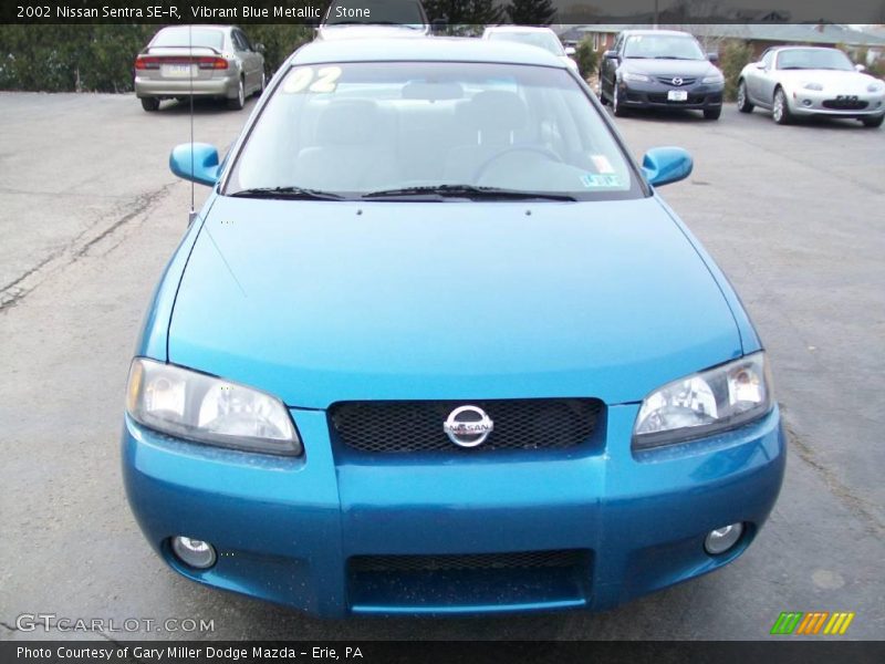 Vibrant Blue Metallic / Stone 2002 Nissan Sentra SE-R