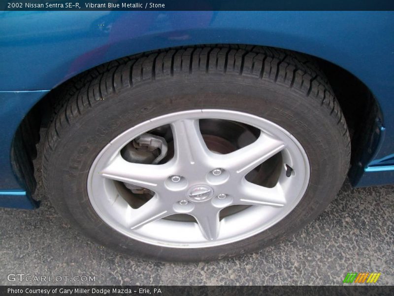 Vibrant Blue Metallic / Stone 2002 Nissan Sentra SE-R