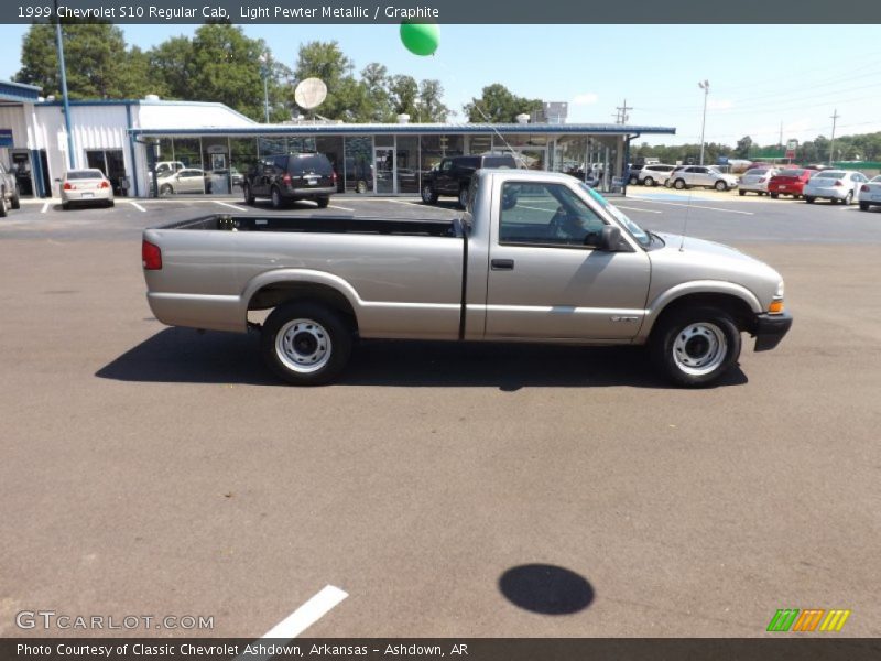 Light Pewter Metallic / Graphite 1999 Chevrolet S10 Regular Cab