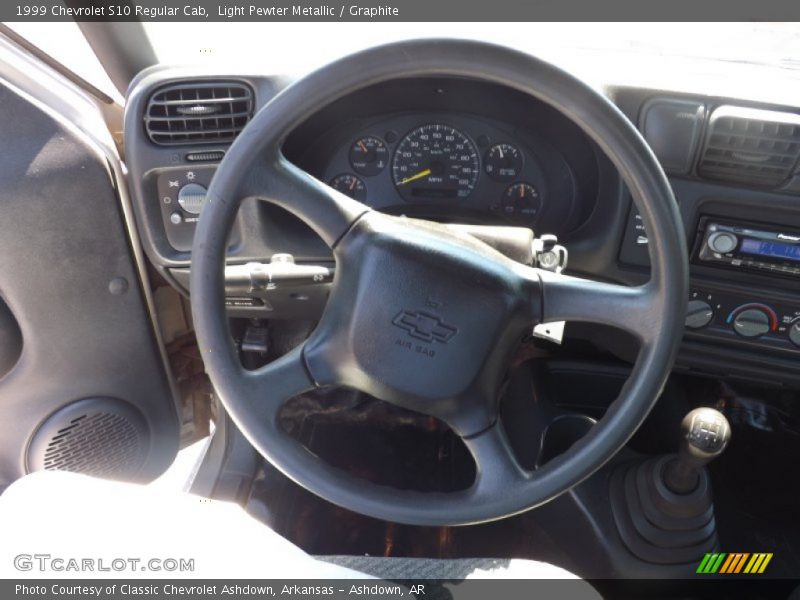 Light Pewter Metallic / Graphite 1999 Chevrolet S10 Regular Cab