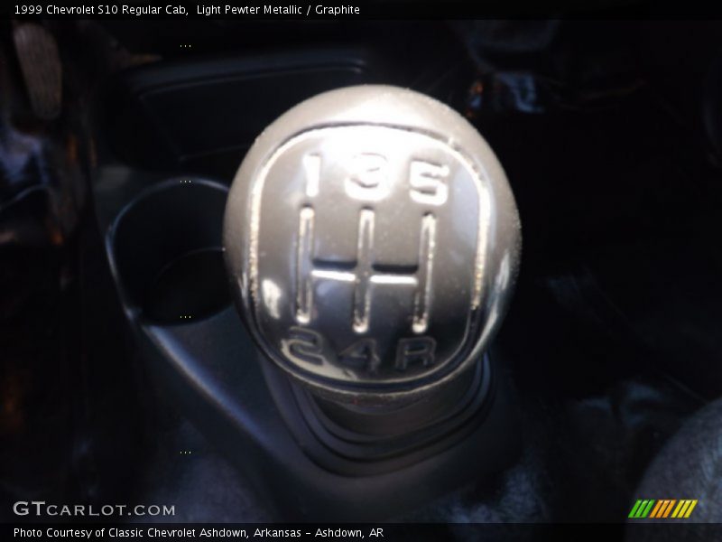 Light Pewter Metallic / Graphite 1999 Chevrolet S10 Regular Cab