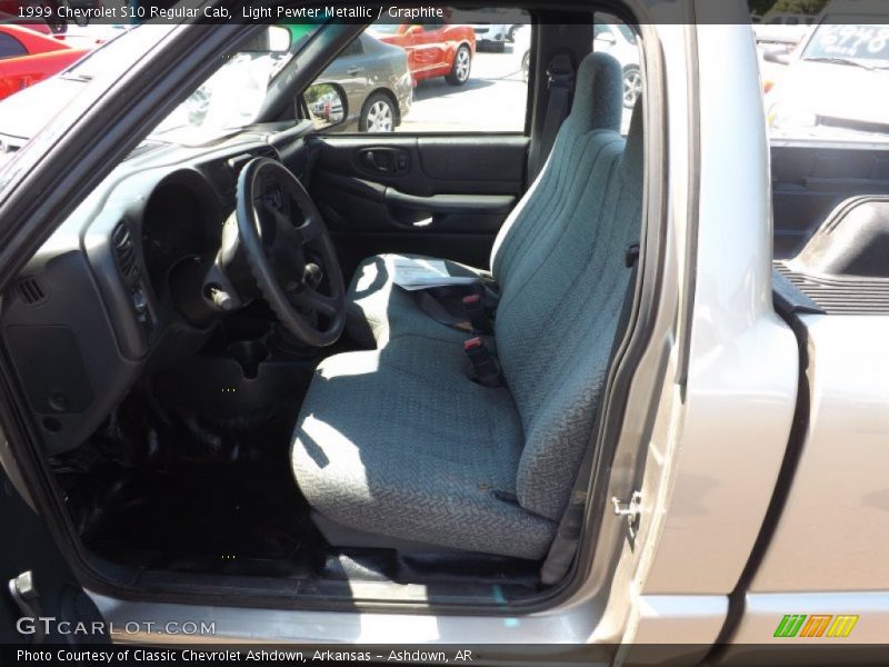 Light Pewter Metallic / Graphite 1999 Chevrolet S10 Regular Cab