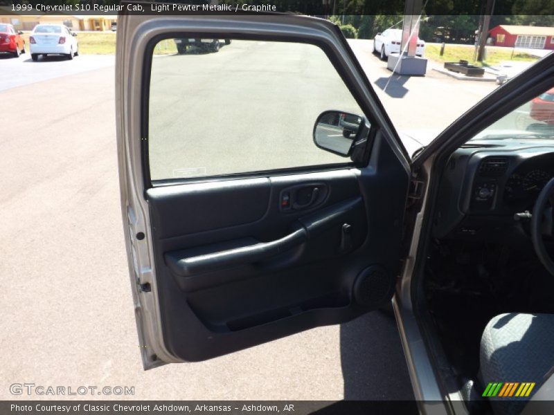 Light Pewter Metallic / Graphite 1999 Chevrolet S10 Regular Cab