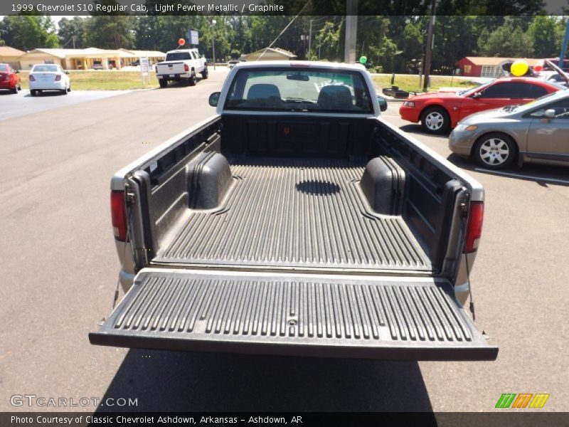 Light Pewter Metallic / Graphite 1999 Chevrolet S10 Regular Cab
