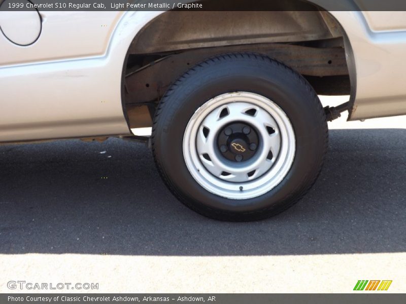 Light Pewter Metallic / Graphite 1999 Chevrolet S10 Regular Cab