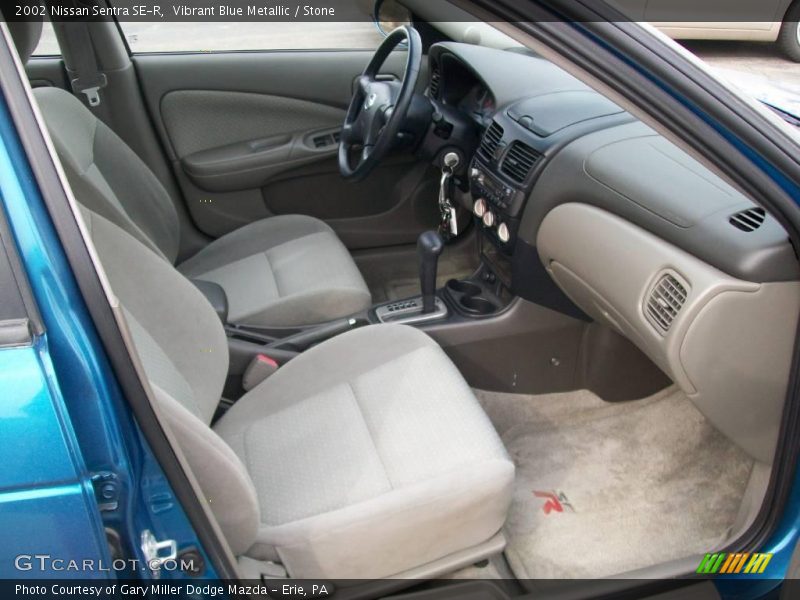 Vibrant Blue Metallic / Stone 2002 Nissan Sentra SE-R