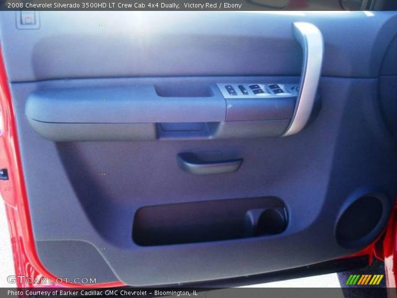 Victory Red / Ebony 2008 Chevrolet Silverado 3500HD LT Crew Cab 4x4 Dually