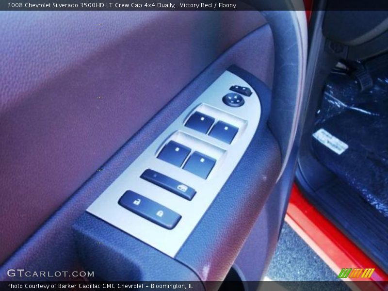 Victory Red / Ebony 2008 Chevrolet Silverado 3500HD LT Crew Cab 4x4 Dually