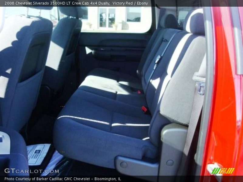 Victory Red / Ebony 2008 Chevrolet Silverado 3500HD LT Crew Cab 4x4 Dually