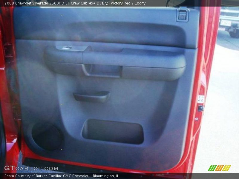 Victory Red / Ebony 2008 Chevrolet Silverado 3500HD LT Crew Cab 4x4 Dually