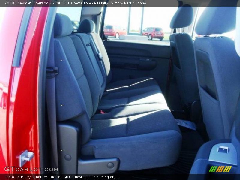 Victory Red / Ebony 2008 Chevrolet Silverado 3500HD LT Crew Cab 4x4 Dually